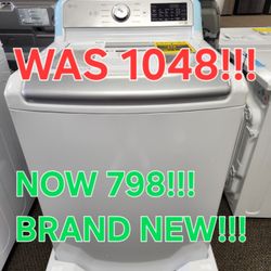 BRAND NEW LG 5.5CF WASHER 798! 0 DOWN 0% FINANCING! 1YR WARRANTY! 48HR DELIVERY!