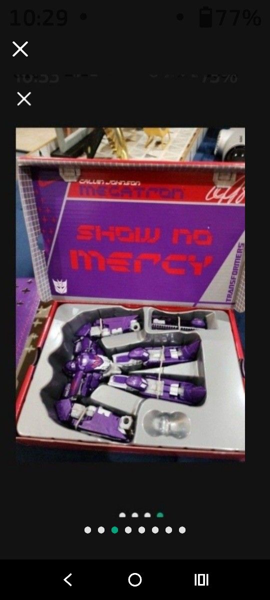 COLLECTIBLE NIKE TRANSFORMER BRAND NEW