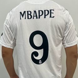 Real Madrid Home Jersey 24/25 Mbappe # 9