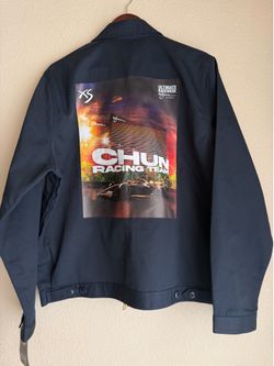 Dickies Wynn XS Raceweek Navy Canvas Jacket Large (New)