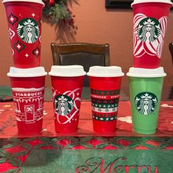 Hot Starbucks Cups