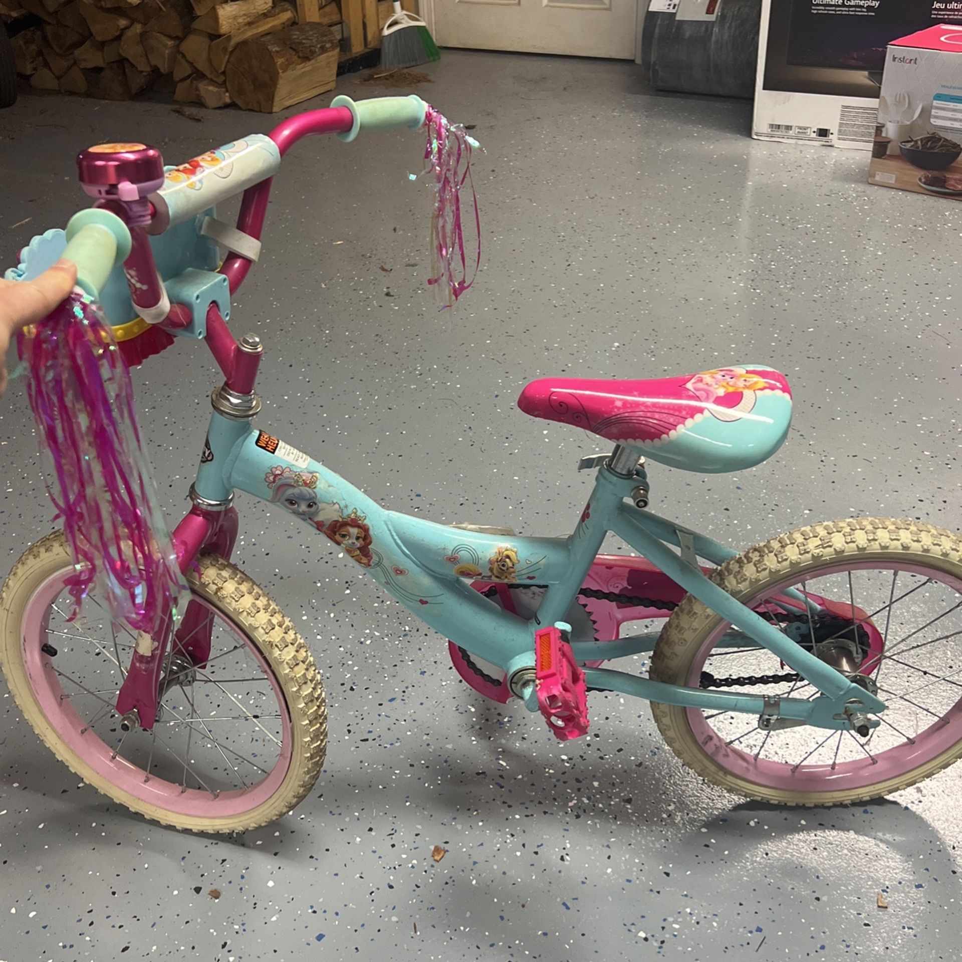 Girls Princess Bike