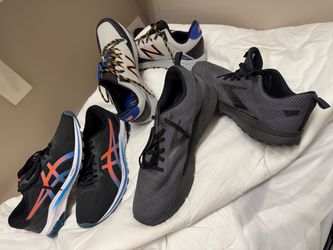Athletic Shoes (NB, ASICS, Brooks), Size 13 👟