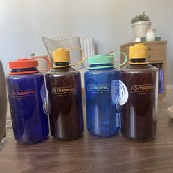 Nalgene Water Bottle Wide Mount And Narrow Brand New