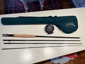 Cortland CL Graphite 9’ 4 Piece 5/6wt Fly Rod/Reel & Case
