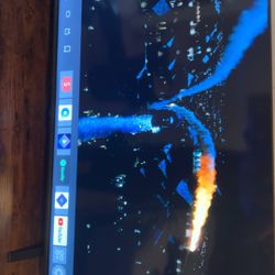 4K Tv With Dresser And High Quality Speakers