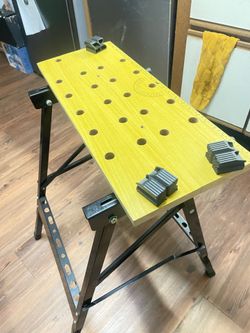 Folding work bench