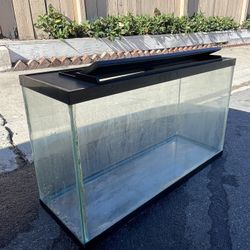 Aquarium LENGTH 36”in. HEIGHT 21 “in WIDTH 12..  5” In 