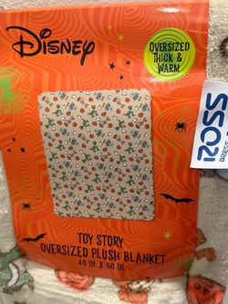 Toy Story Halloween blanket