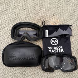 OutdoorMaster snow goggle, Used