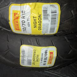 180/55B18  130/70R18 PIRELLI MOTORCYCLE TIRES