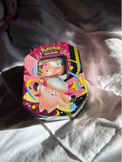 Pokemon Clefable Ex Tin