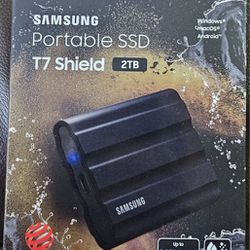 SAMSUNG Portable SSD T7 Shied 2TB