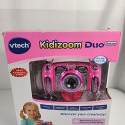 VTech Brand New Kidizoom Duo Deluxe Camera Video Games w/ Headphones Msrp $45

Capture your child's memories with the Vtech Kidizoom Duo Deluxe Kids C