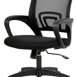 Rolling office chair - Black