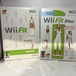 Nintendo Wii Fit & Wii Fit Plus Combo ~ Tested & Complete 