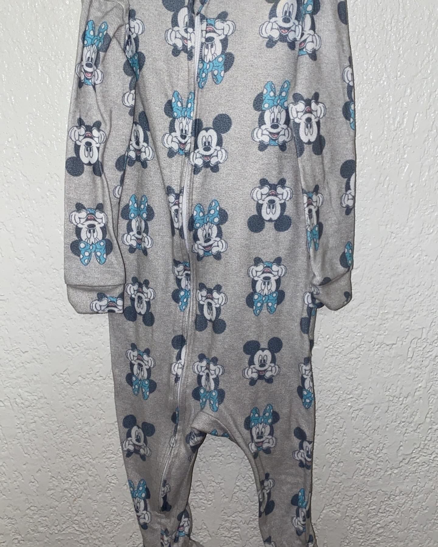 Disney Baby // Mickey Mouse Onsie Sleeper || 12M