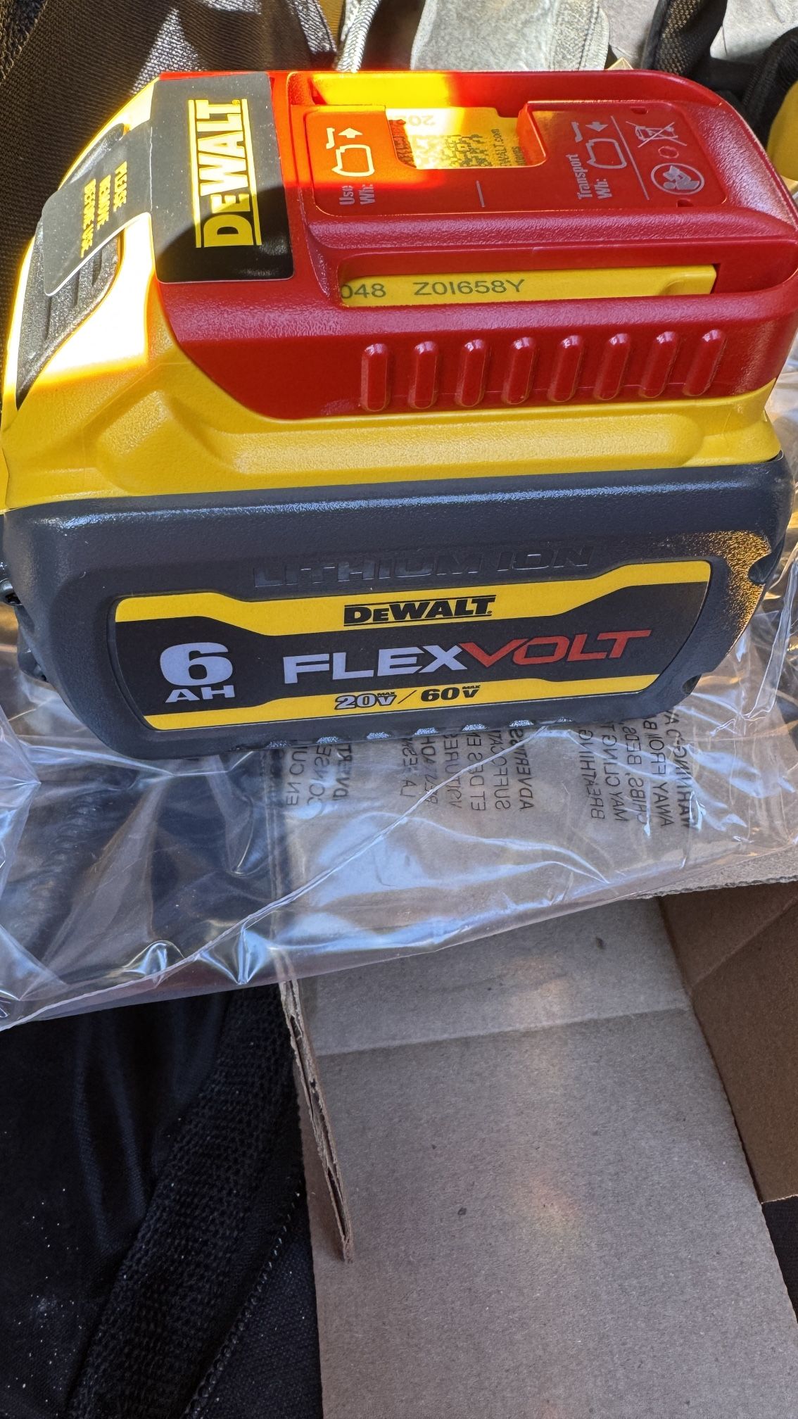 Dewalt 6AH Flexvolt Battery