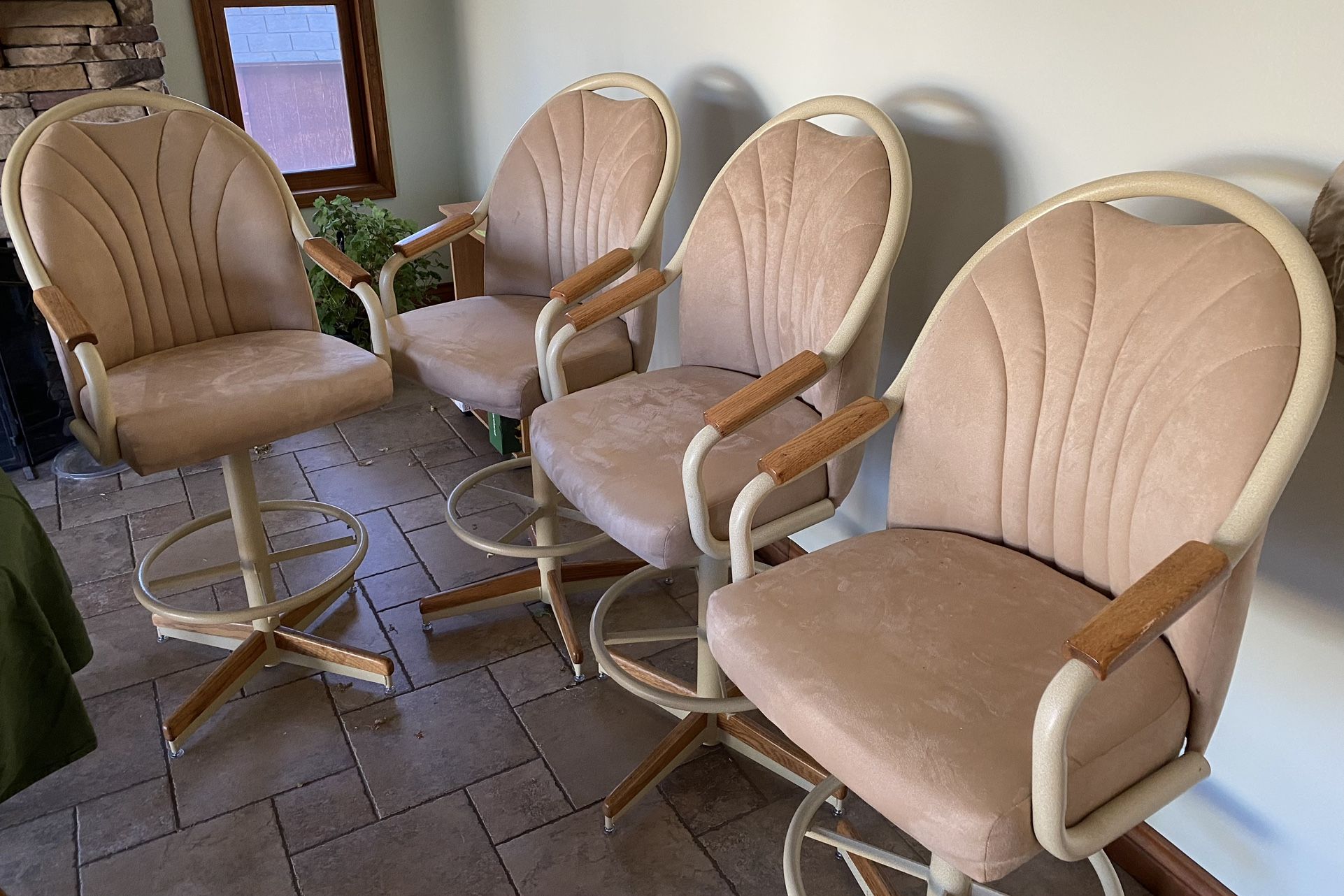 Set Of 4 Bar Stools