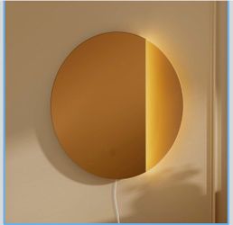 LED Wall Sconce, Dimmable Mirror Wall Lamp