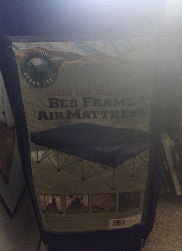 Bed Frame and Air Mattress