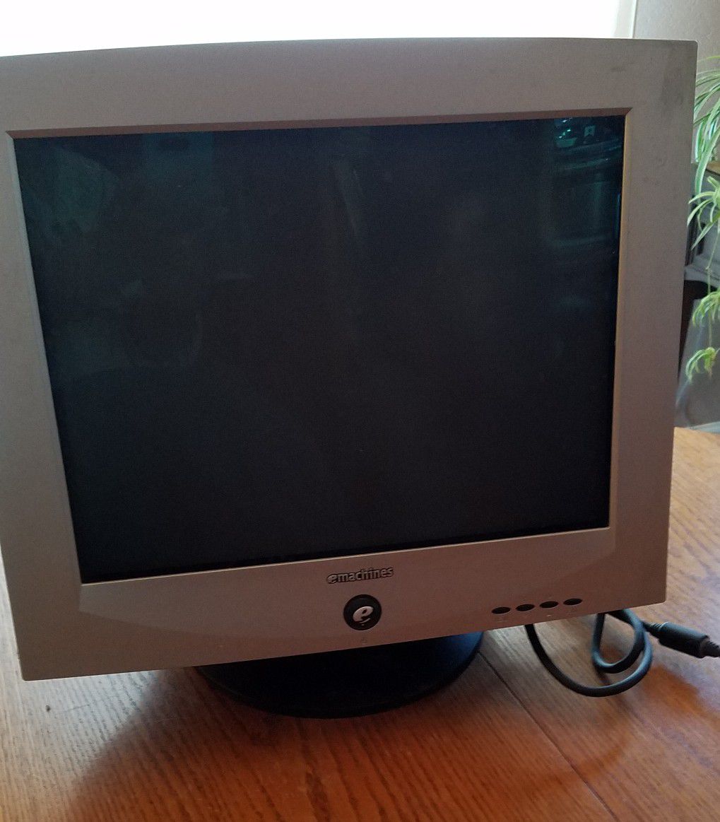 Emachine vintage computer monitor