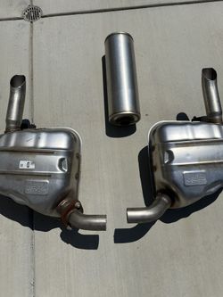 2018 - 2021 HONDA CIVIC HATCHBACK 1.5L REAR LEFT And RIGHT SIDE EXHAUST SYSTEM MUFFLER OEM