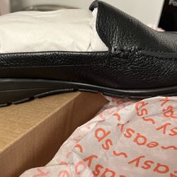 Easy Spirit, Black Leather, Size 8, Mule