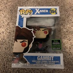 Funko Pop Vinyl - X-men - Gambit ♦️ ♠️ ♥️ (Shared Exclusive)