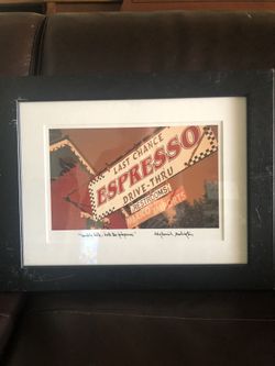 Nostalgic Framed Prints from Borders Cafe