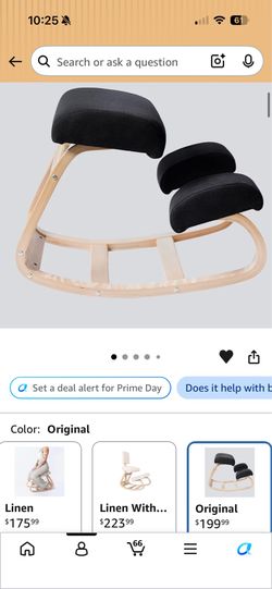 Ergonomic sleekform chair