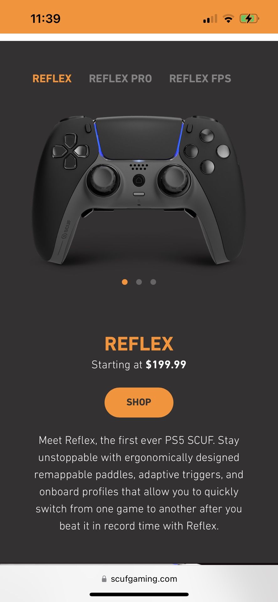 Scuff Reflex Controller Ps5