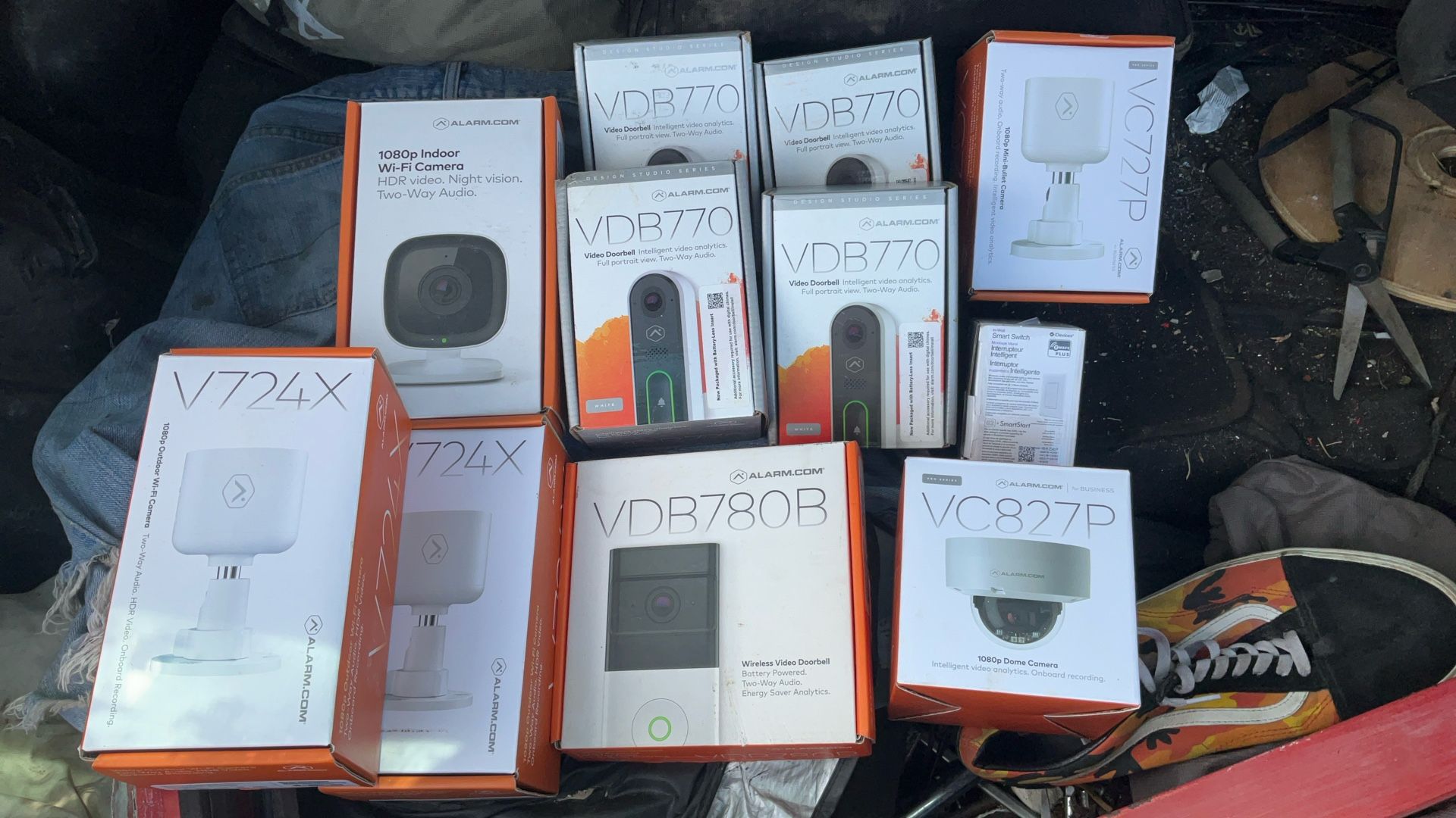 Various Indoor Outdoor Smart Cameras (night Vision Doorbell Camera Video Doorbell)