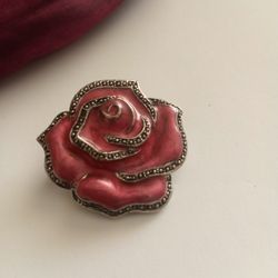 Valentine's Day  Special !! Enamel Brooch