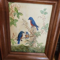 Framed Original Painting, Signed