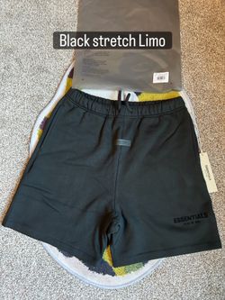 Essentials Black Limo Shorts Brand New Sizes M,L,XL