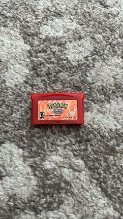 Pokemon firered for nintendo gameboy advance