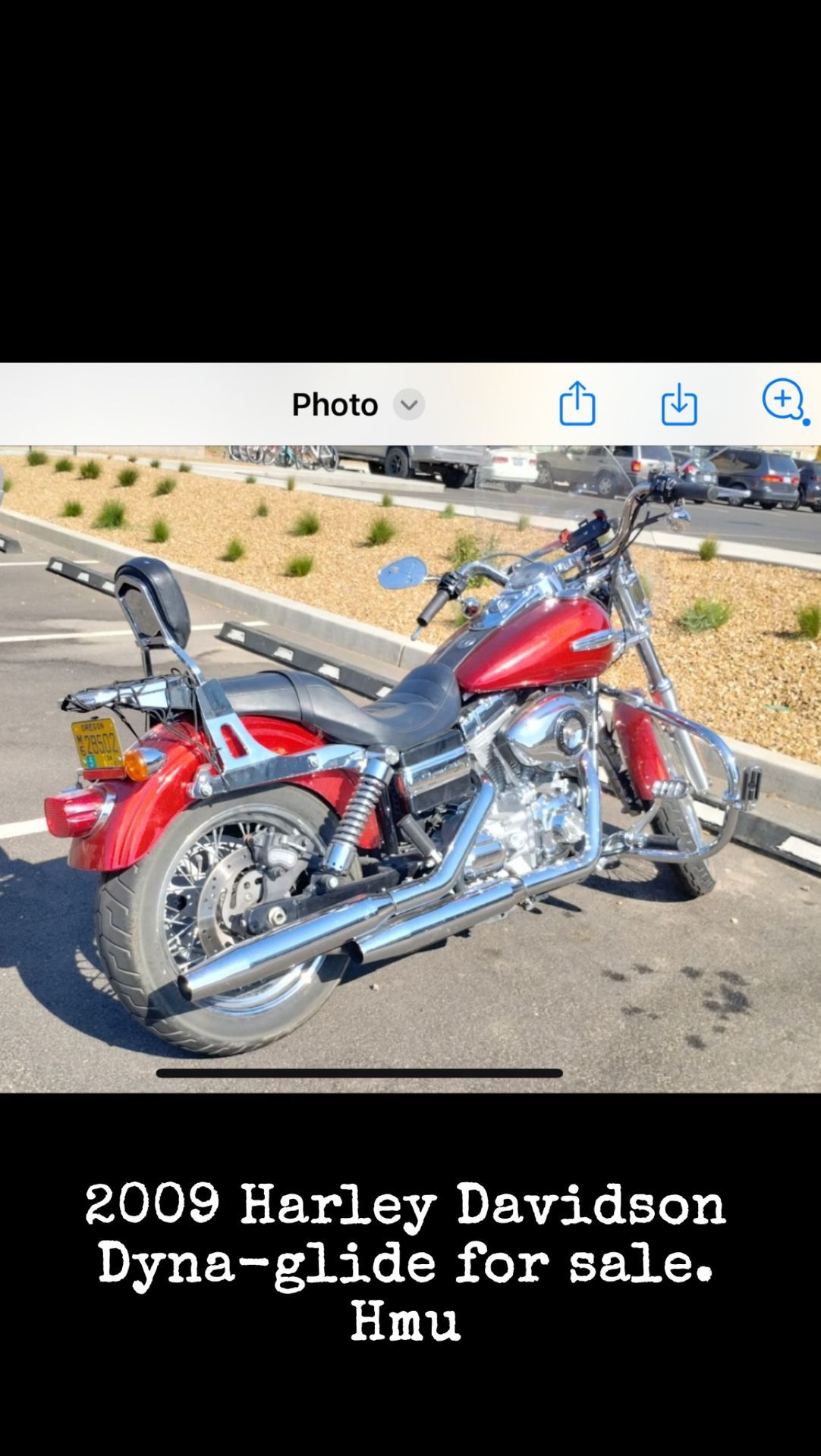 2008 Harley Davidson Dyna Glide Motorcycle 