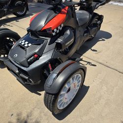 Two Low Miles Vitually New  an- Am Ryker Rally's 