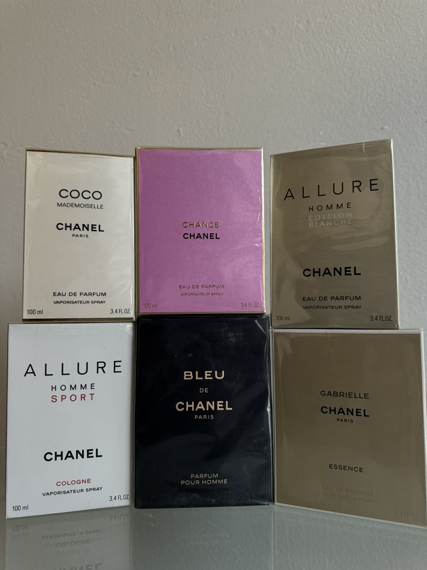 Brand New Chanel Perfumes 