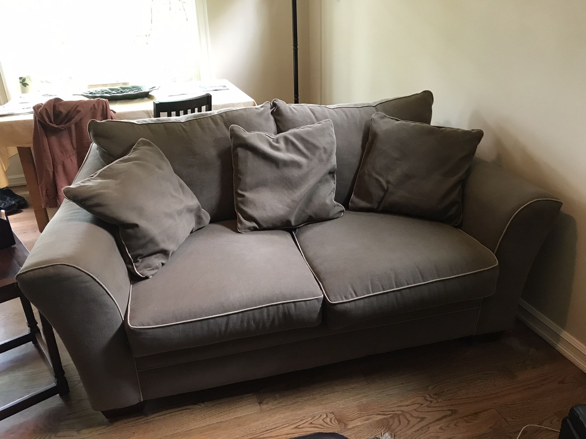 Loveseat and Oversized Chair