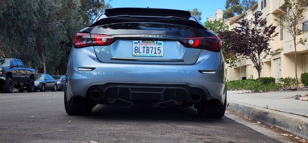 Infiniti Q50 Rear Diffuser