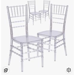CHIAVARY CHAIRS  CLEAR