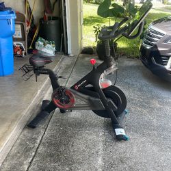 Peloton And  Power Rack