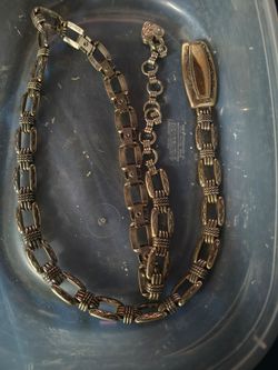 Vintage Brighton Chain Link Belt