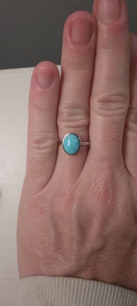 Handmade Amazonite Ring