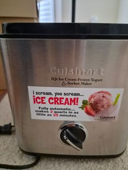 Cuisinart ice cream maker