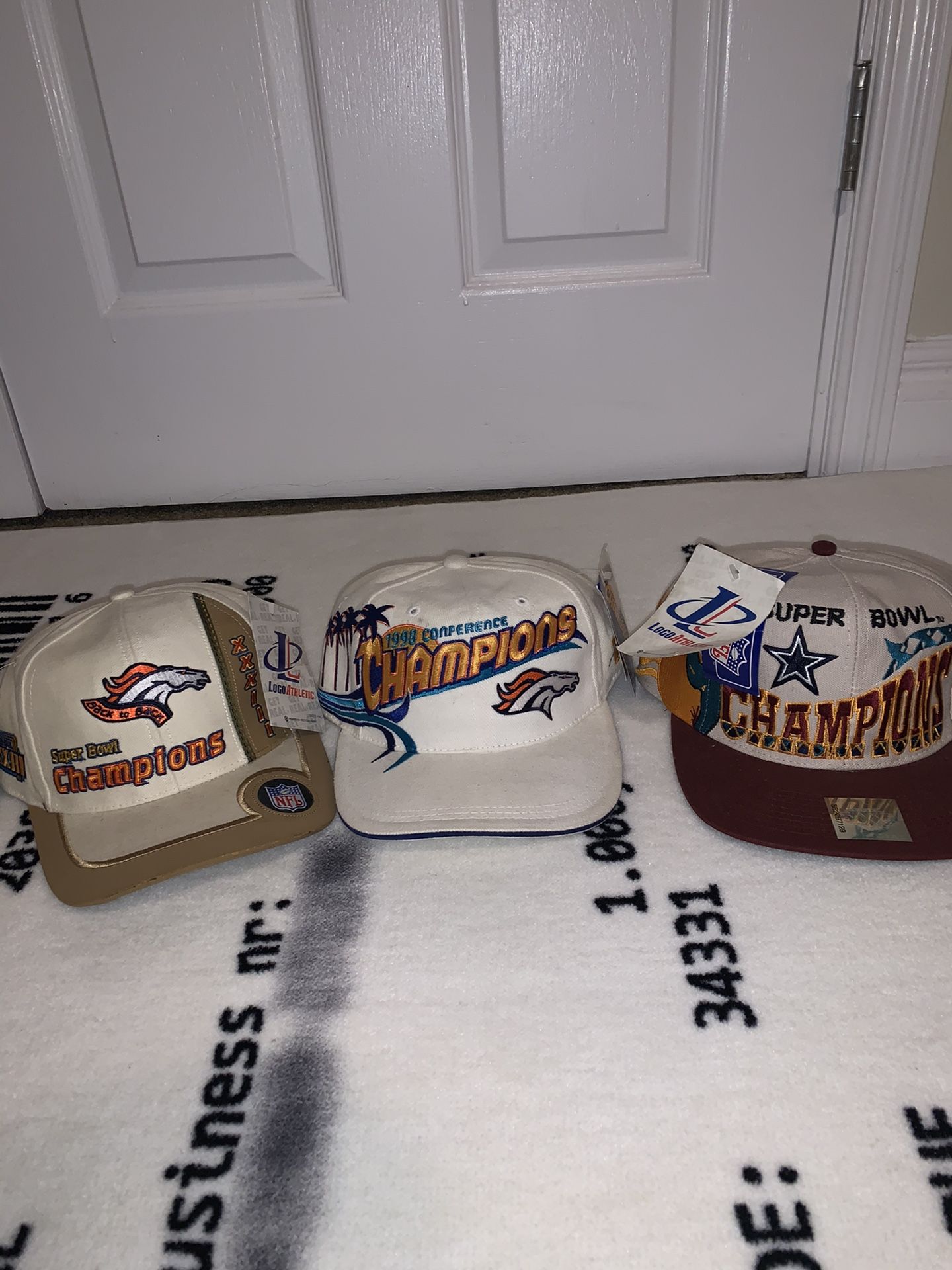 Superbowl bronco champions hat