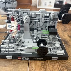 Lego Star Wars Death Star Trench Run Diorama