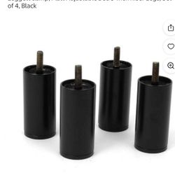 3in Furniture Legs 6pc